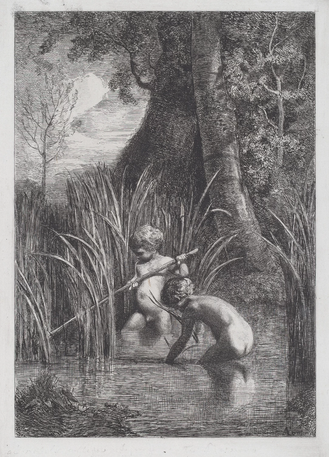 La pesca, 1864 c - National Gallery of Art, Washington